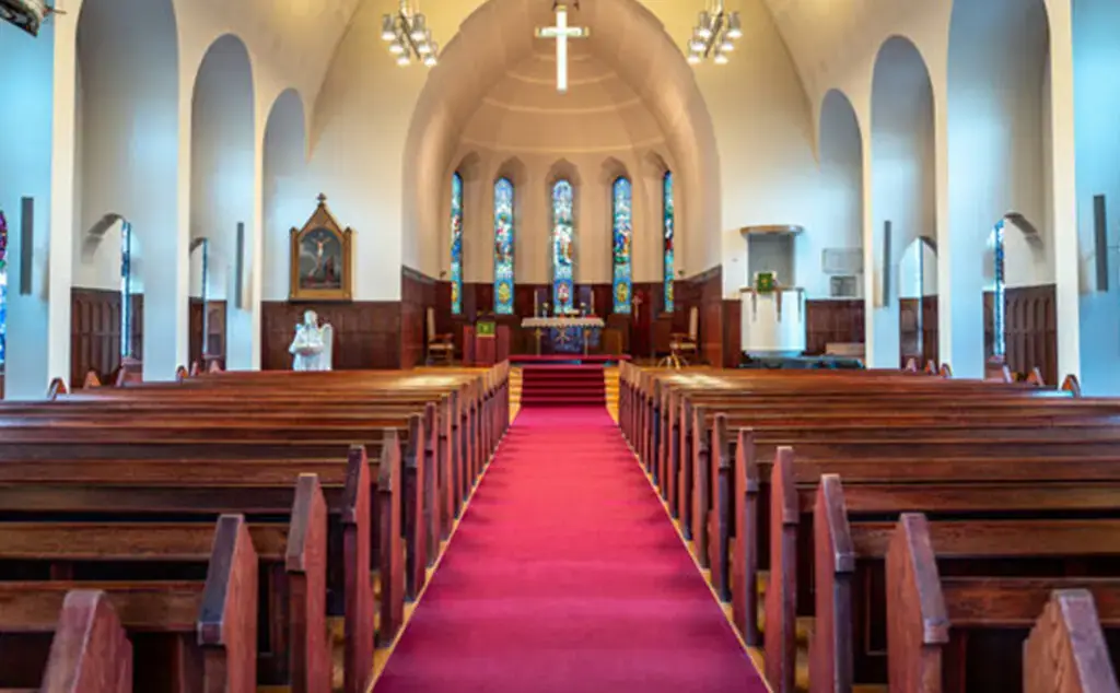 Church janitorial services for sanctuary and shared spaces