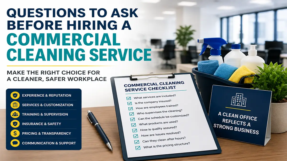 Questions to Ask Before Hiring a Commercial Cleaning Service