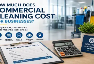 Commercial cleaning cost guide for business facilities