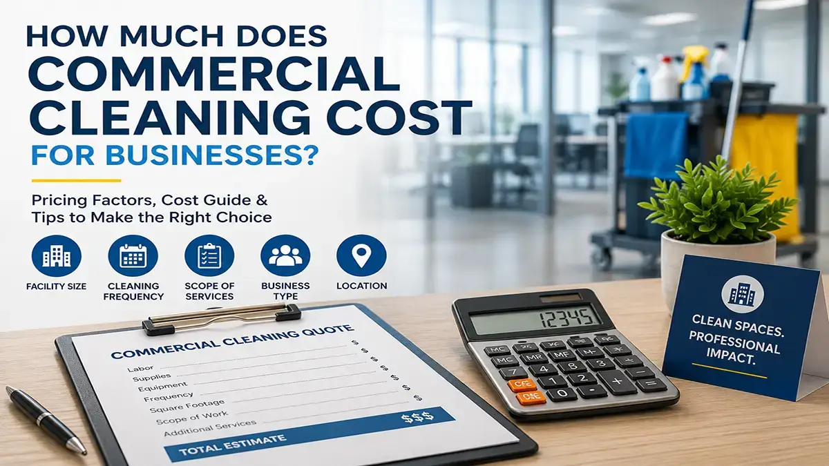 Commercial cleaning cost guide for business facilities